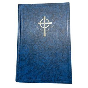 Vintage Lutheran Worship Hardcover Book Missouri Synod 1982 Concordia Blue